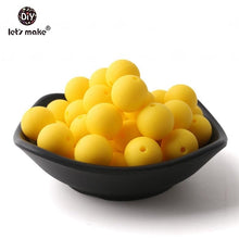 Load image into Gallery viewer, Silicone Beads Baby Teethers