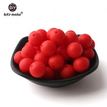 Load image into Gallery viewer, Silicone Beads Baby Teethers