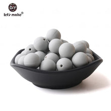 Load image into Gallery viewer, Silicone Beads Baby Teethers