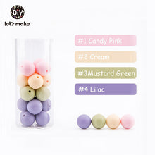 Load image into Gallery viewer, Silicone Beads Baby Teethers