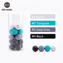 Load image into Gallery viewer, Silicone Beads Baby Teethers