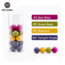 Load image into Gallery viewer, Silicone Beads Baby Teethers