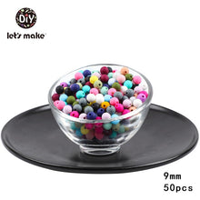 Load image into Gallery viewer, Silicone Beads Baby Teethers