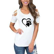 Load image into Gallery viewer, lovely heart Causal T-shirt