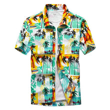 Load image into Gallery viewer, Short Sleeve Hawaiian Shirt