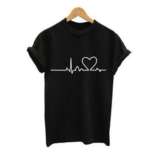 Load image into Gallery viewer, Love Printed Tops Tee