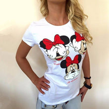Load image into Gallery viewer, Love Printed Tops Tee