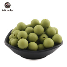 Load image into Gallery viewer, Silicone Beads Baby Teethers