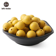 Load image into Gallery viewer, Silicone Beads Baby Teethers