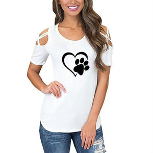 lovely heart  Causal T-shirt