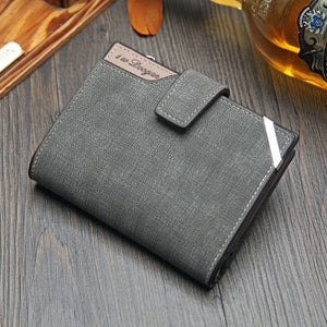 Short vertical locomotive wallet