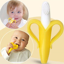 Load image into Gallery viewer, Baby Silicone Training Toothbrush
