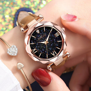 Women Casual Leather Watch