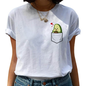 Avocado  Cartoon T Shirt