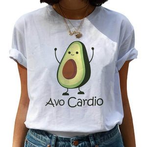 Avocado  Cartoon T Shirt