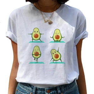 Avocado  Cartoon T Shirt