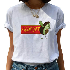 Avocado  Cartoon T Shirt