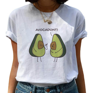 Avocado  Cartoon T Shirt