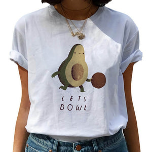 Avocado  Cartoon T Shirt