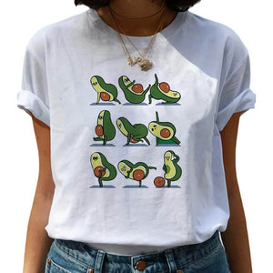 Avocado  Cartoon T Shirt