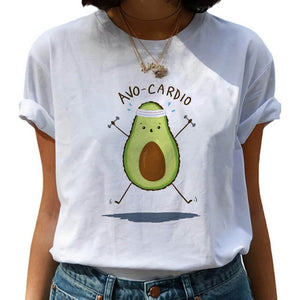 Avocado  Cartoon T Shirt